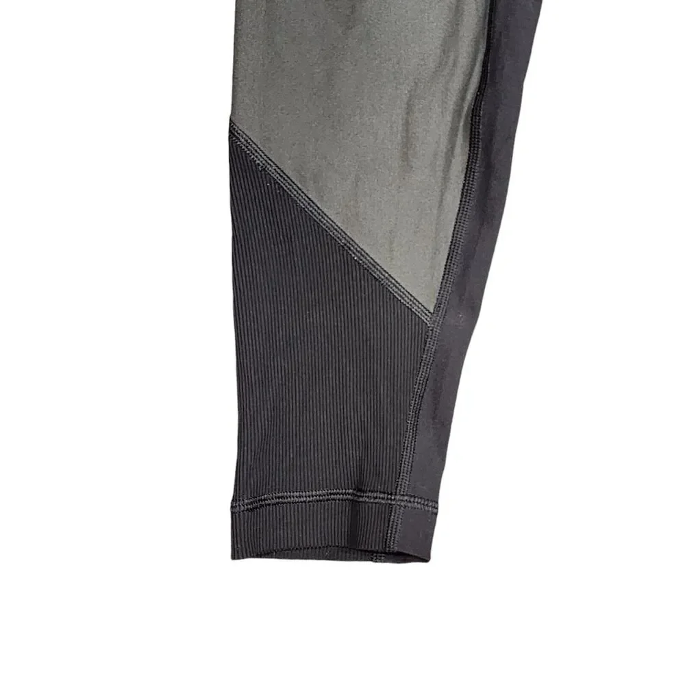 Lululemon Wunder Under Hi-Rise‎ Tight Black Sheen Full-On Luxtreme 28" Size 8 - Picture 7 of 8